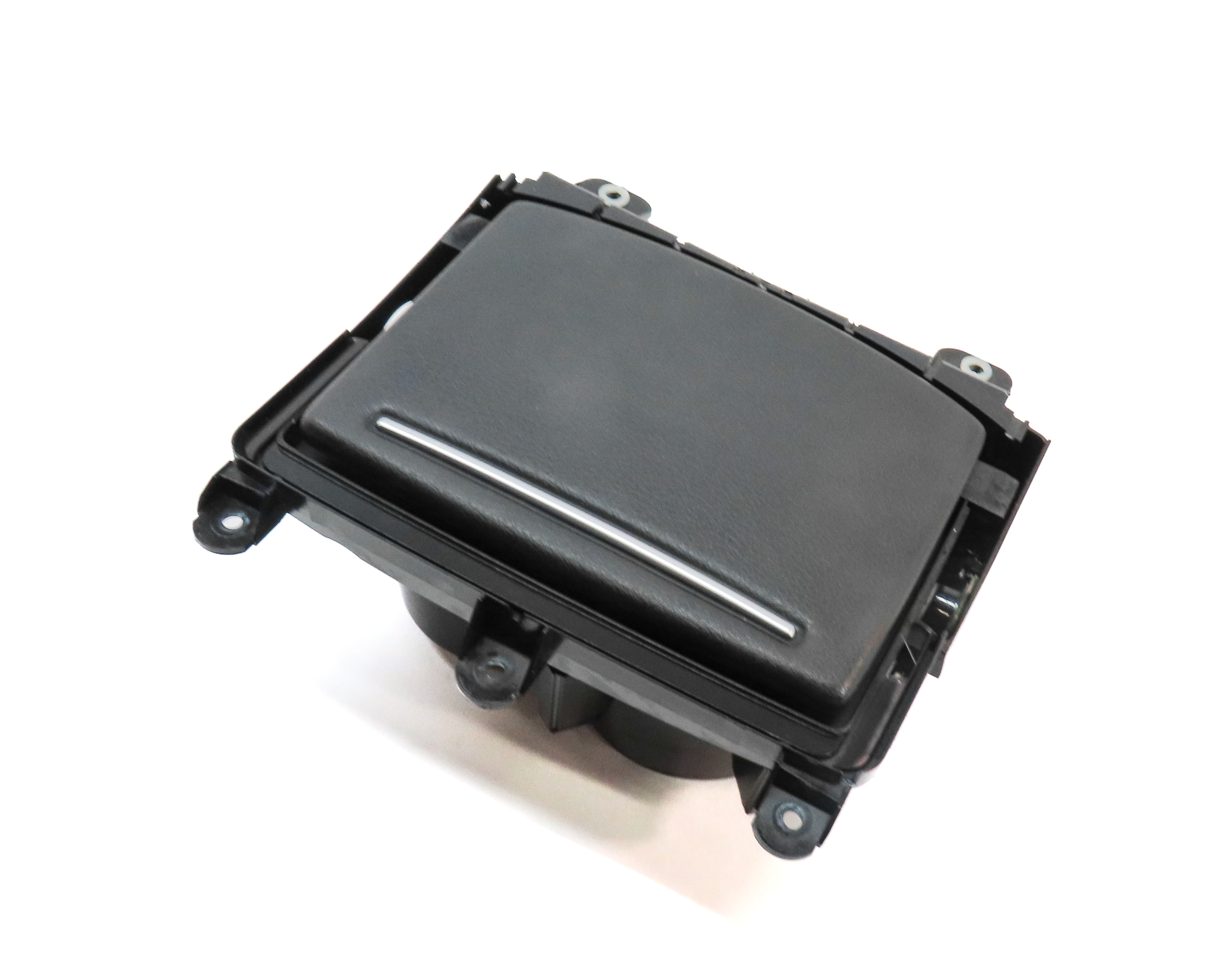 2015 AUDI A6 (C7) FRONT CENTER CONSOLE CUPHOLDER CUP HOLDER ASSEMBLY (BLACK) — exact item pictured